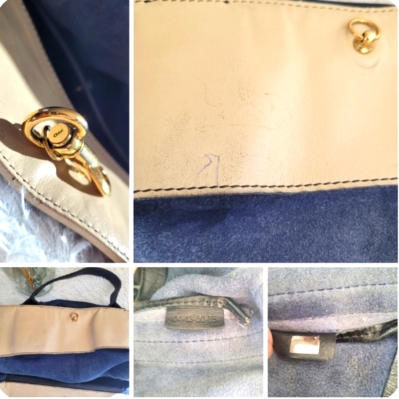 Chloé Allison blue tote bag - Picture 8 of 10